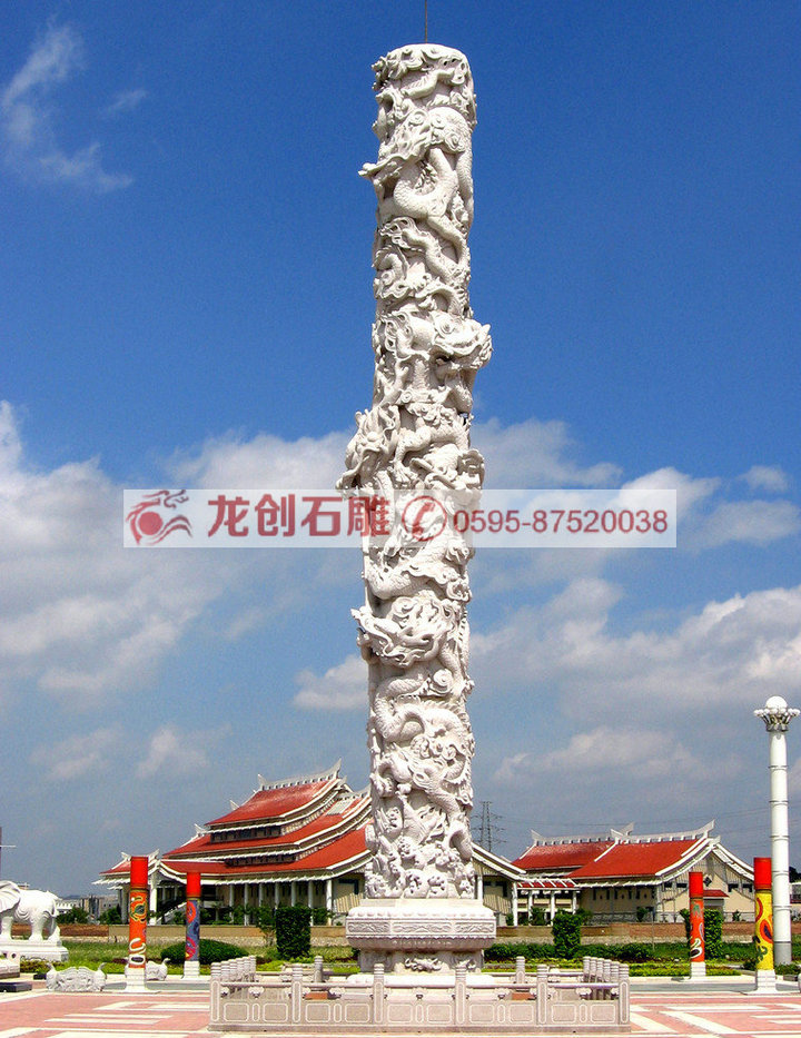 石雕盤龍柱的簡(jiǎn)單講解